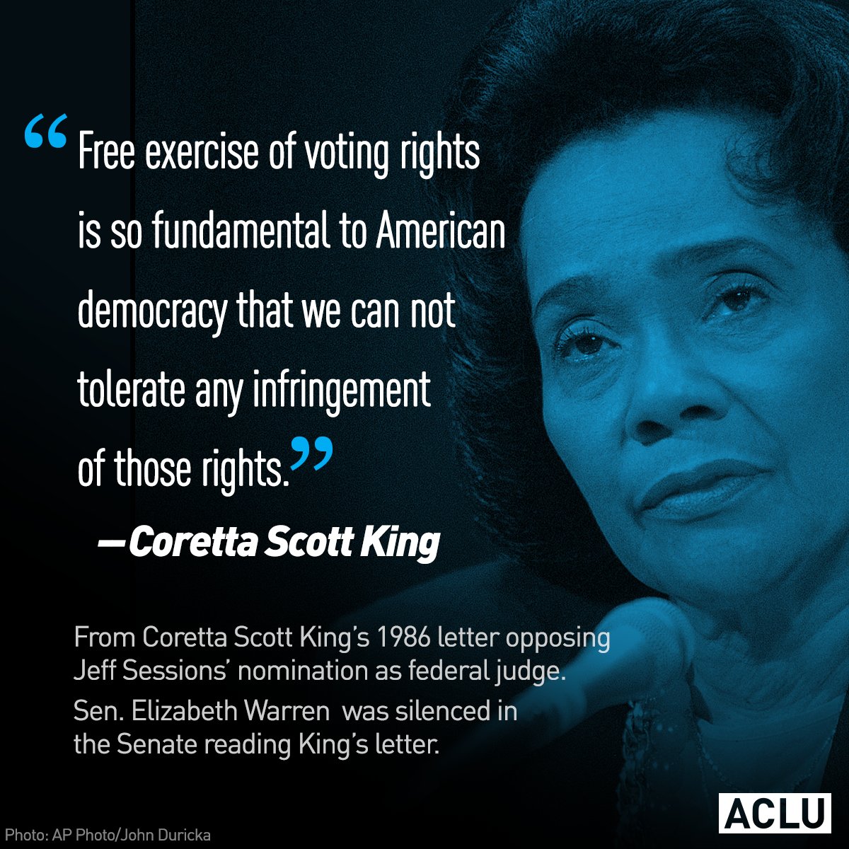 ACLU's tweet photo. #ShePersisted https://t.co/FM3VIx8UtS