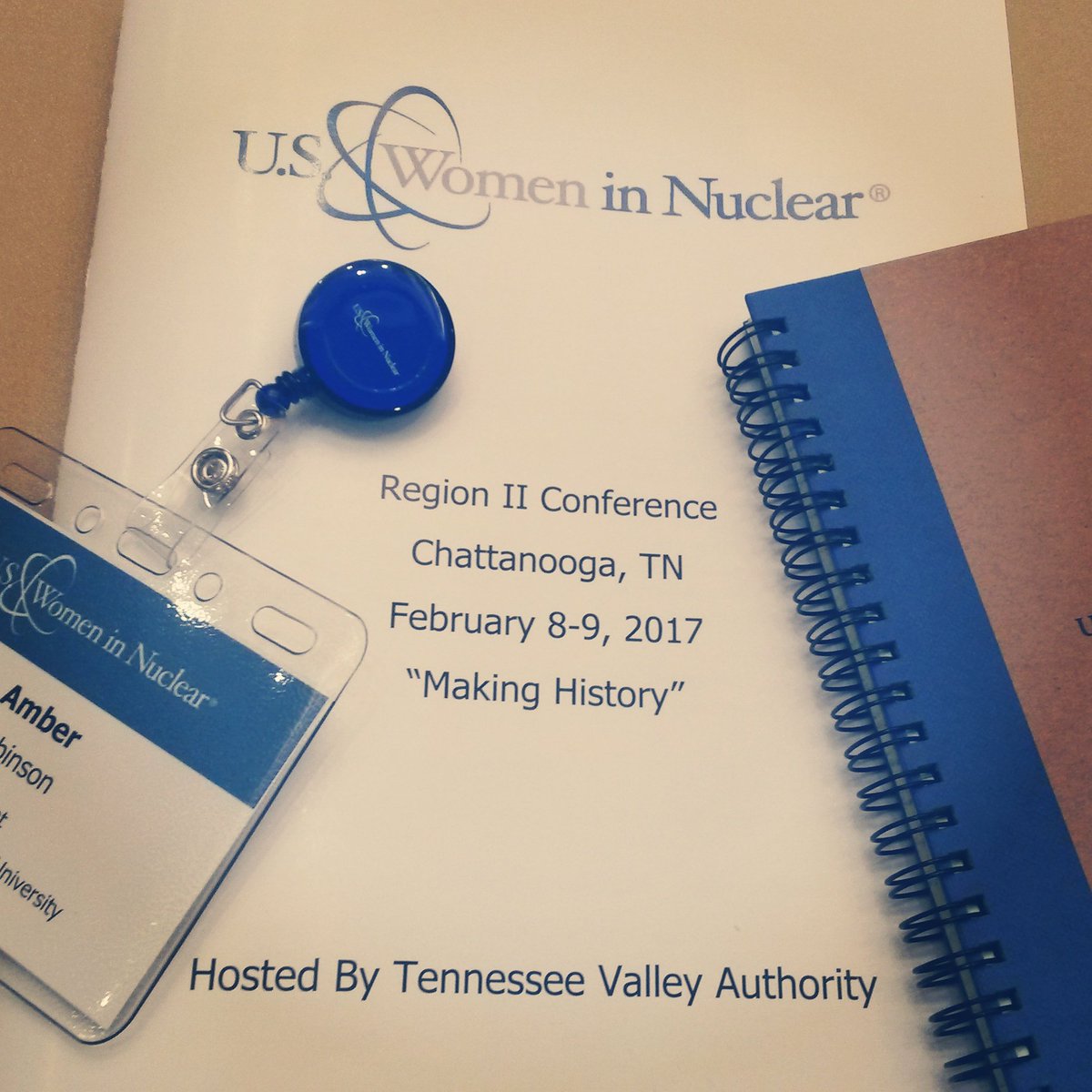 WiN at NCSU (@win_ncsu) on Twitter photo Having an awesome time at #USWINR2! Thanks <a href="/TVAnews/">Tennessee Valley Authority</a> for hosting this event and to @gehnuclear for sponsoring me! Having an awesome time at #USWINR2! Thanks <a href="/TVAnews/">Tennessee Valley Authority</a> for hosting this event and to @gehnuclear for sponsoring me!