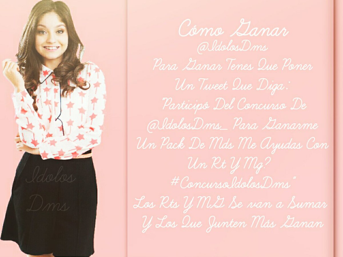 tanzandrea_gs's tweet photo. Participo del concurso de @IdolosDms_ por un pack de Mds🤗Me ayudas con tu RT y un MG?🙏😍💘
#ConcursoIdolosDms https://t.co/IEkMhDSYGL