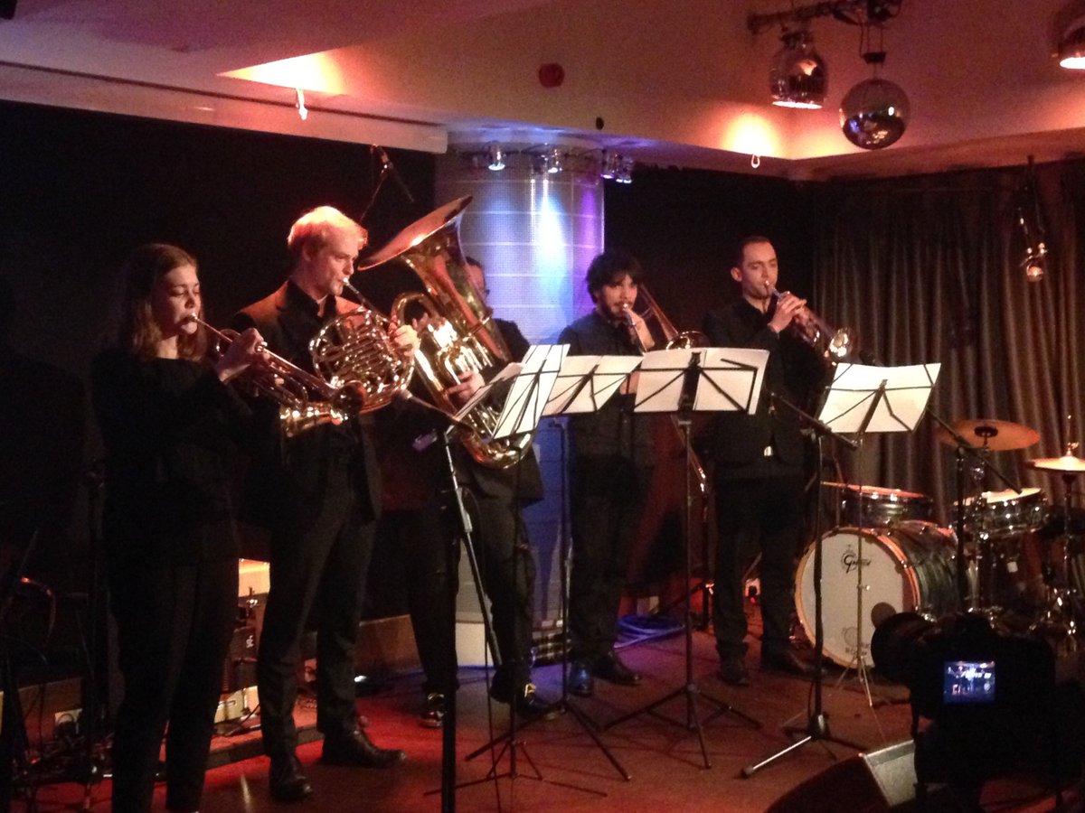 Live from h.Club: <a href="/Go2musicians/">Go2musicians</a> showcase, feat. Elysium Brass #live #CoventGarden