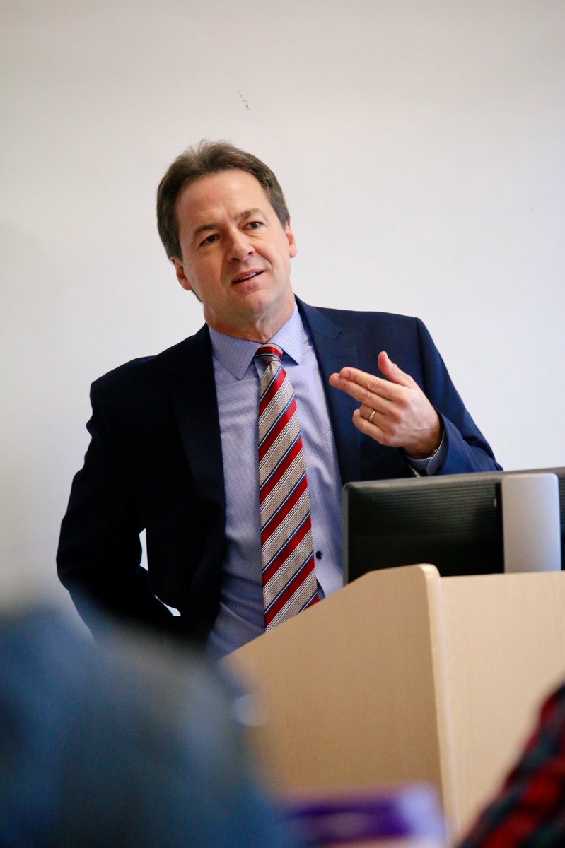 CarrollCollege's tweet photo. Students in a MT State Politics class had a special guest speaker today. Thanks for the insights and conversation, @GovernorBullock! #mtpol https://t.co/Ja9cZTSp8a