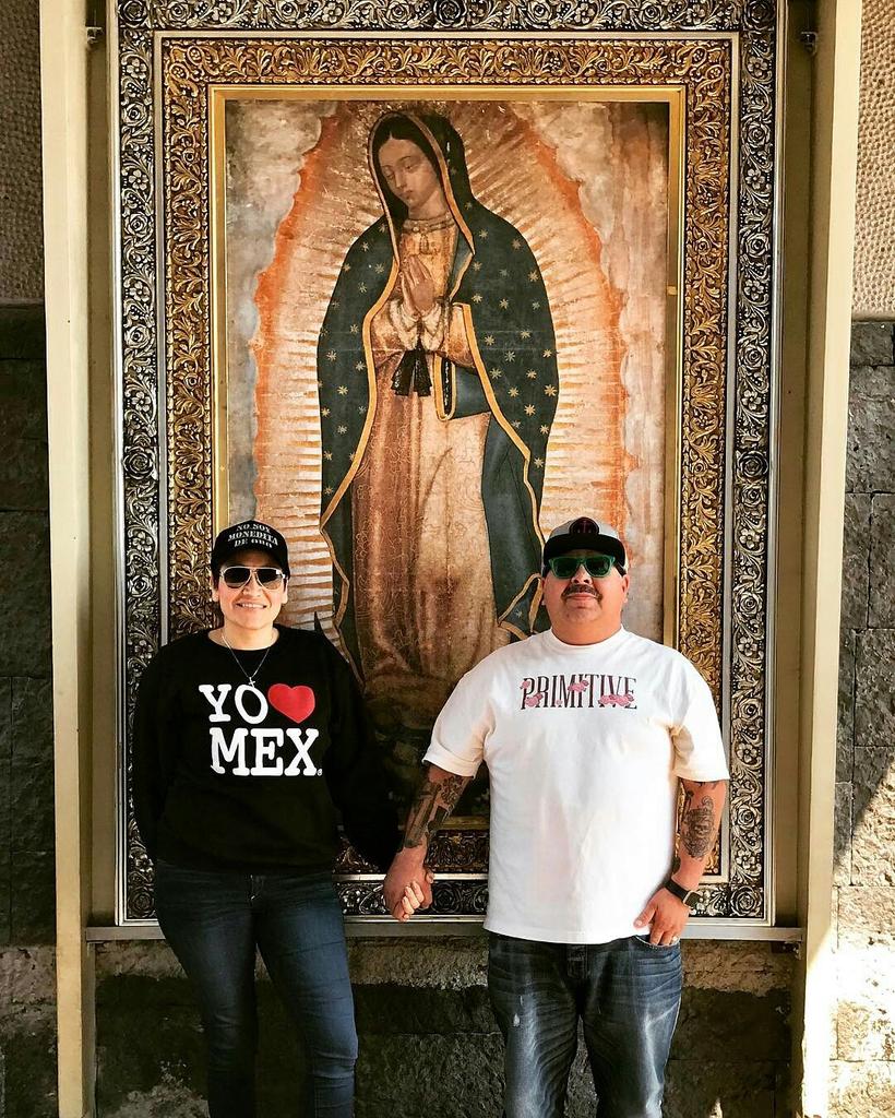YoAmoMex_'s tweet photo. Visitando a la patrona! #VivaMéxico https://t.co/VPhNrFYKMC
