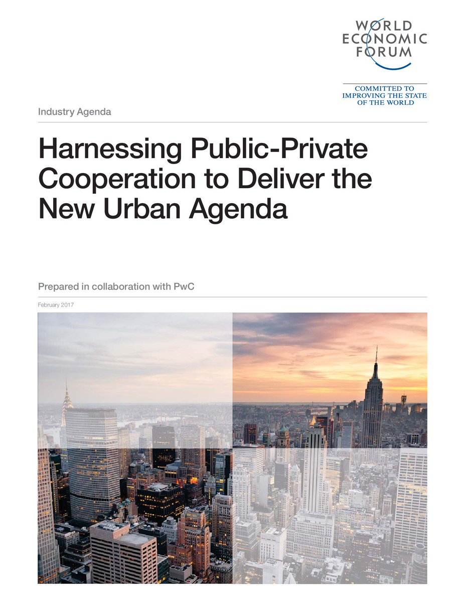bit.ly/2ldGDn2
Read this new <a href="/wef/">World Economic Forum</a> report, on synergizing public-private efforts for future cities, contributed by <a href="/jerryhultin/">Jerry Hultin</a>