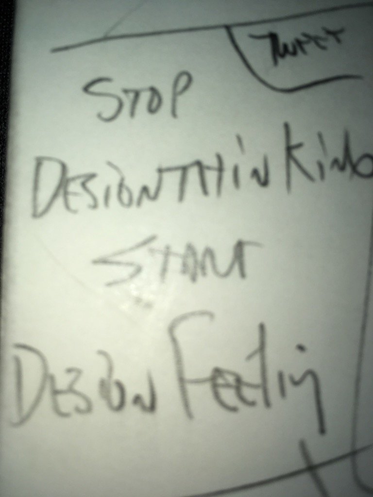 Timpavlick's tweet image. #Designfeeling is a conscious choice ti leave the problem solving zone &amp;amp; address basic human needs