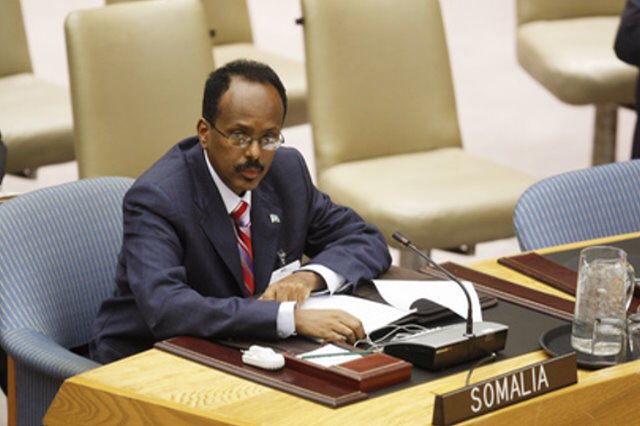 somaliadev's tweet photo. Mohamed Abdullahi "Farmajo" new #Somalia president. Money didn't win today, hopefully this is a new start to change. 🇸🇴🇸🇴 #somaliadecides https://t.co/rsF2ncBVK5