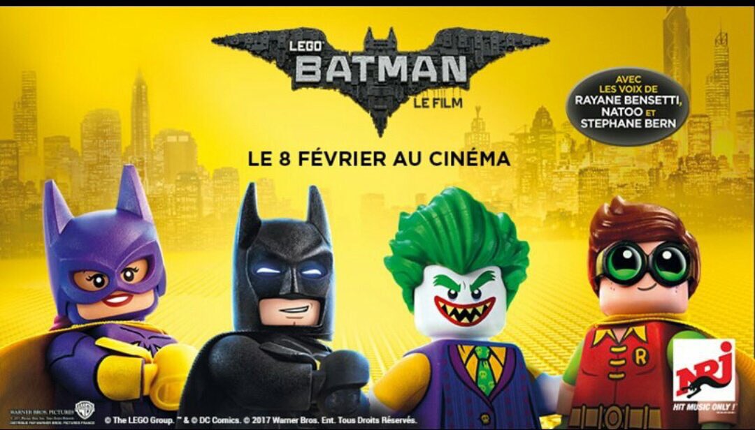 #LegoBatman est ENFIN au cinéma!
Tellement hâte d'avoir vos retours!J'espère que vous serez nombreux😍J'offre 5 places parmi les Rt 😍#Love❤️