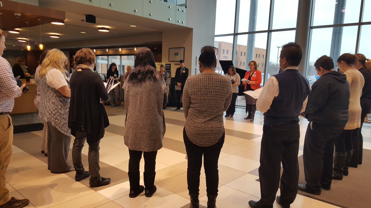 RyanWSOY's tweet photo. St. Mary's Hospital staff and patients are praying for the sick today in observation of World Day of the Sick on Feb. 11 #WSOYnews https://t.co/6VSSFogb1Z