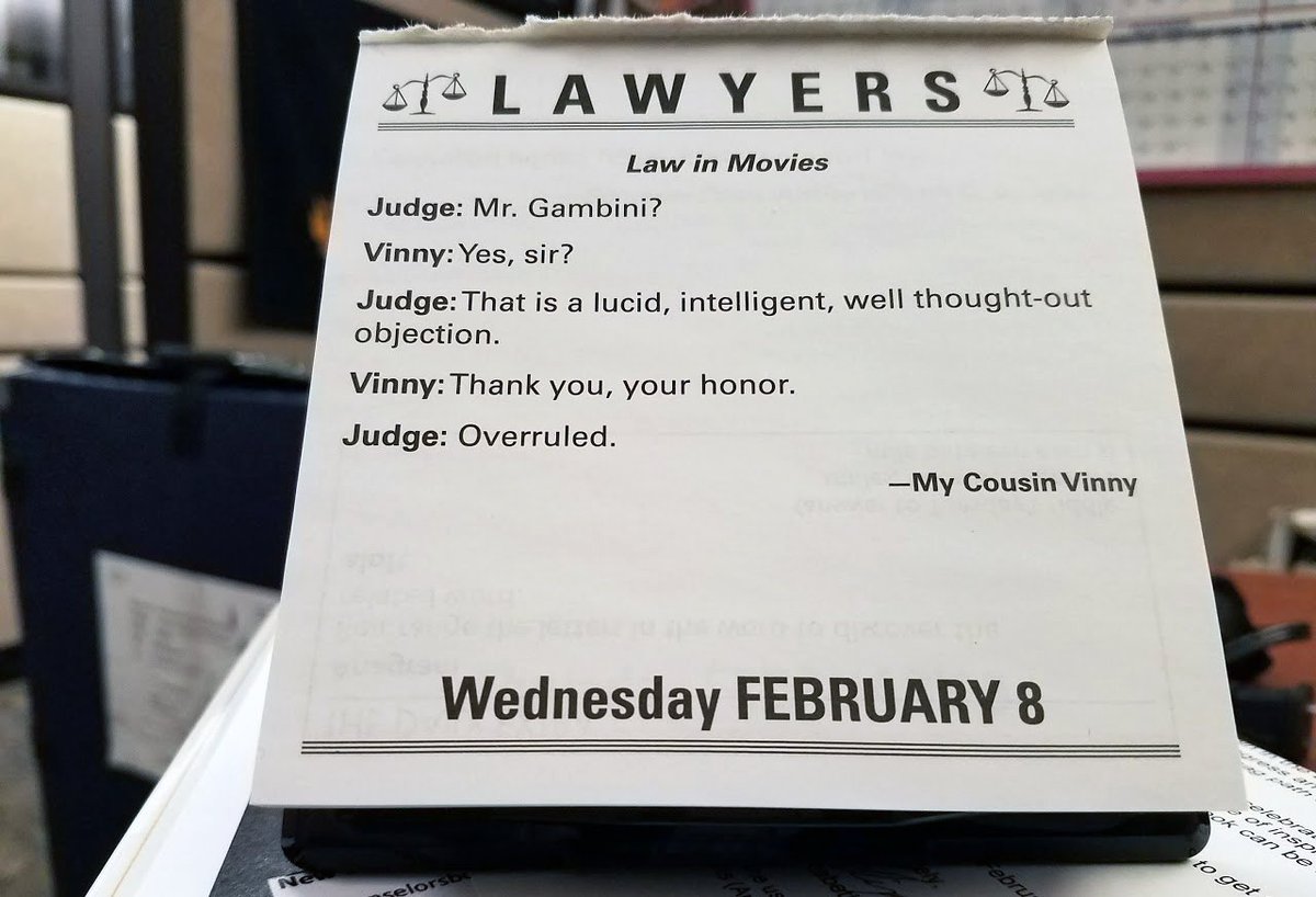 abalsd's tweet image. #WednesdayLegalHumor @theflabar @ABAesq @NYSBA @OSBA @statebaroftexas @AlabamaStateBar @StateBarMT @ABAYLD @tallahasseebar