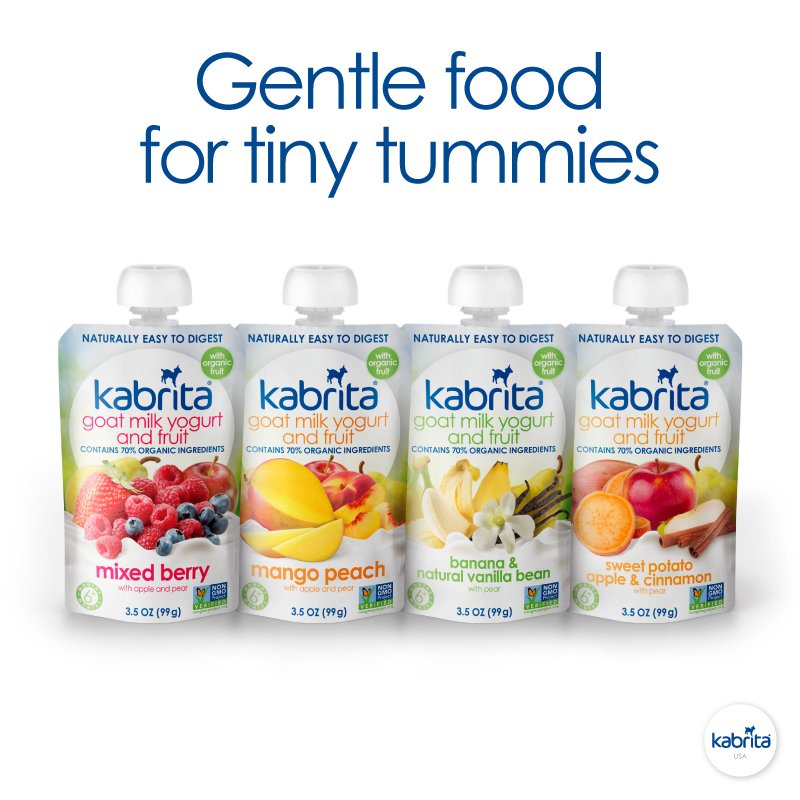 HelloKabrita's tweet image. Try our new 70% organic &amp;amp; #nonGMO #GoatMilk Yogurt &amp;amp; Fruit pouches. Use code yogurttrial at checkout to get 15% off! bit.ly/1GP9vKM