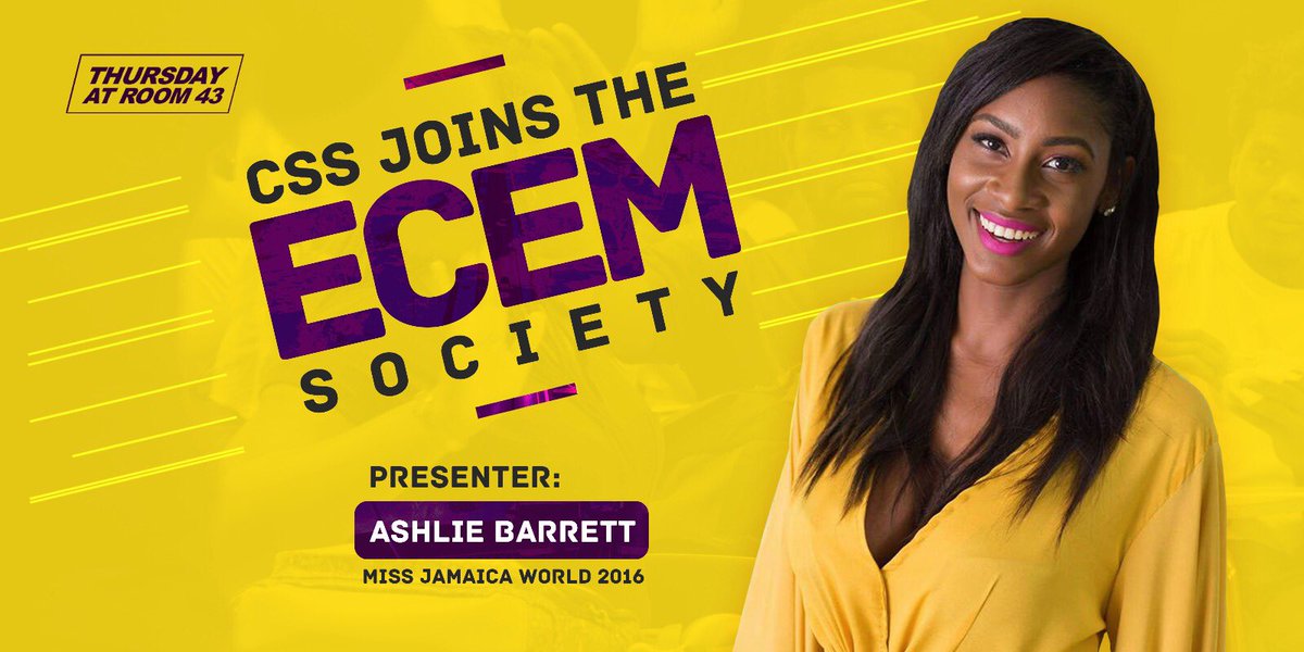 CSS_UWIMona's tweet photo. We join with the ECEM Society tomorrow @ 2pm! CSS members, we'll meet up at Annex 2 and head over as a group #CSSTakeover https://t.co/fDb23m8MQ4