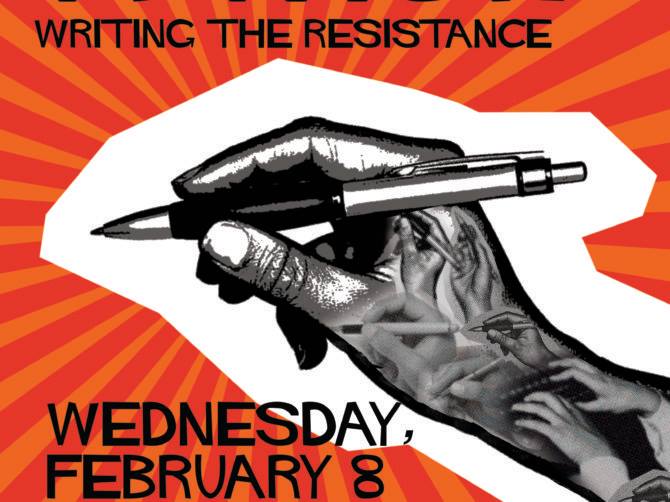 kayapress's tweet photo. #LitInColor Write-a-Thon starting in 15 min @MuleboneDC! Are you ready to write your resistance? #WritersResist https://t.co/SWjmBMiVS0