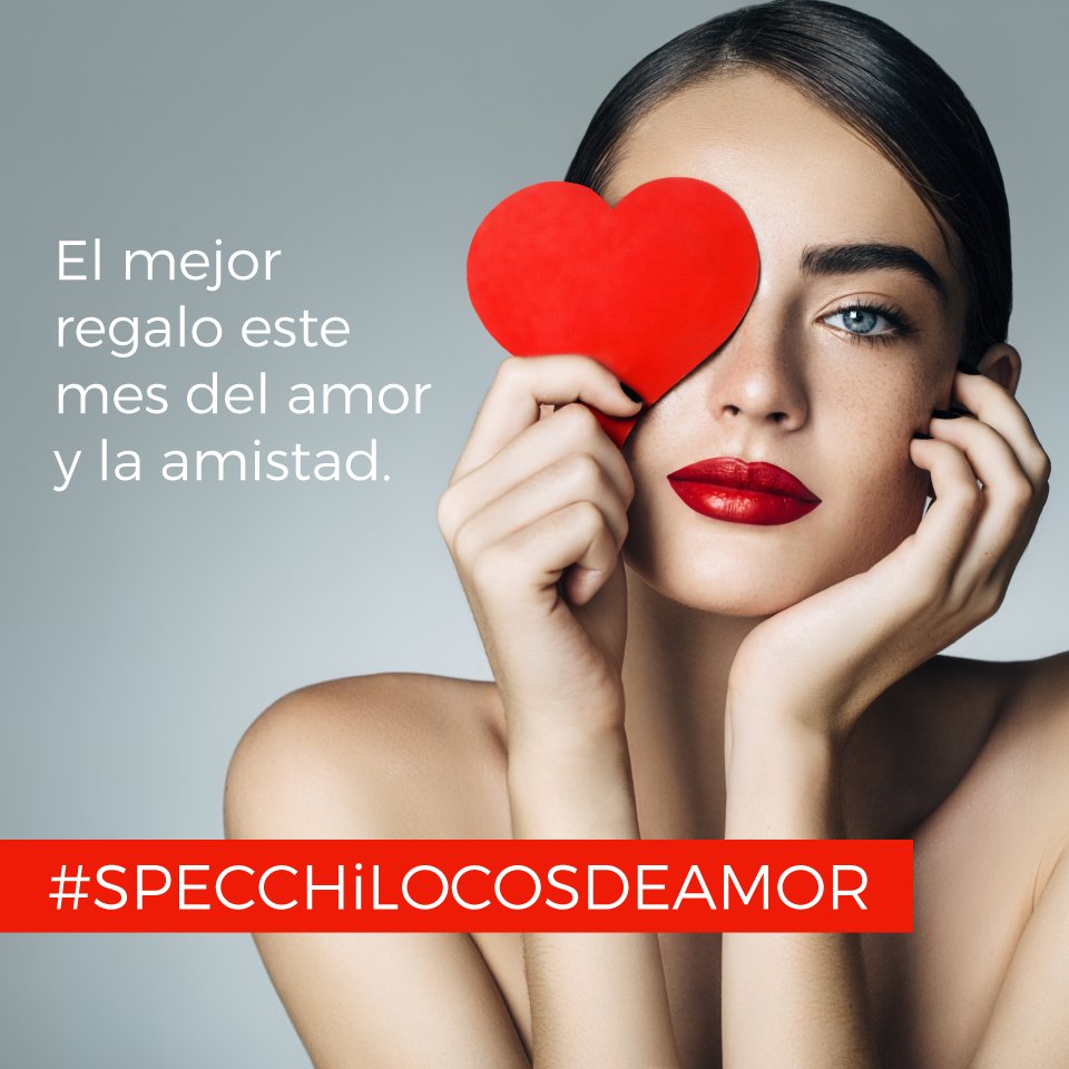 SpecchiSalon's tweet photo. ¿Quieres sorprender a esa persona especial este San Valentin? 💘 Regala un gift card SPECCHi. Cómpralo por inbox. #SPECCHiLOCOSDEAMOR 😍 https://t.co/dEjfo65xMm