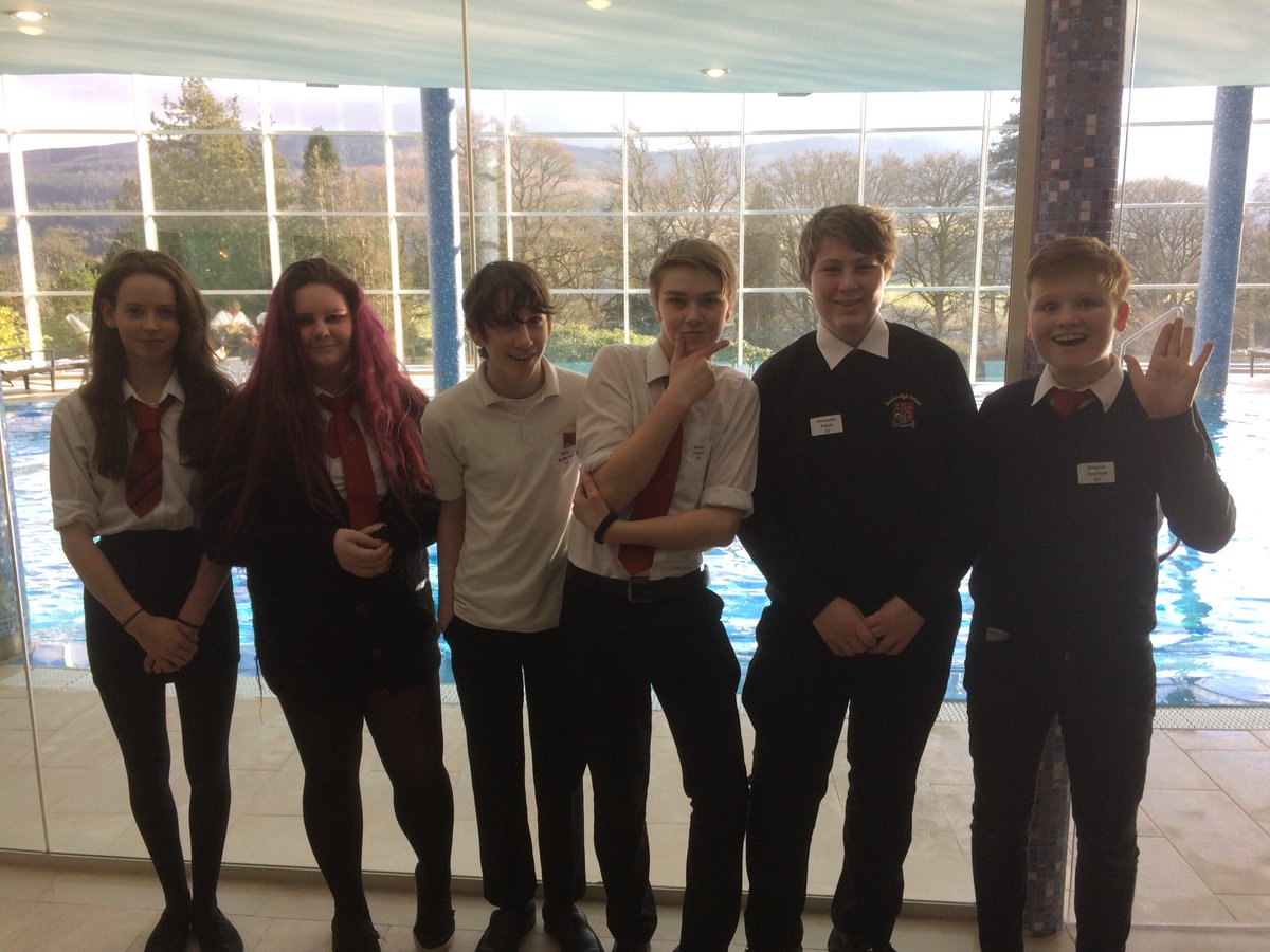 tefscotland's tweet photo. @PeeblesHigh teamed up with @stobocastle today to test their new business concept with customers #innovation #dyw @ScotEntSchools @PHS_DYW https://t.co/rCuZvN9gw1