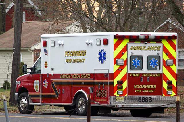 A Voorhees ambulance that should be available for 9-1-1 calls is broken down on the side of the road. Unacceptable!!! <a href="/IAFFlocal3249/">Camden County IAFF</a>