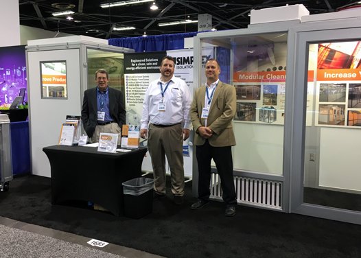 Simplex_Iso's tweet image. It&apos;s day 2 at #MDMWest! Meet the Simplex team at booth 1683 and step inside our modular, expandable &amp;amp; high-performing #cleanrooms. #mdm2017