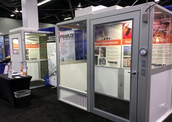 Simplex_Iso's tweet image. It&apos;s day 2 at #MDMWest! Meet the Simplex team at booth 1683 and step inside our modular, expandable &amp;amp; high-performing #cleanrooms. #mdm2017