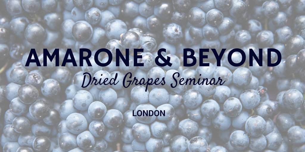 We’re looking forward to discovering about the appassimento technique tomorrow with <a href="/AndreadalCin/">Andrea Dal Cin</a> and <a href="/amanowine/">A Mano Wine</a> at IMW HQ #amaroneandbeyond