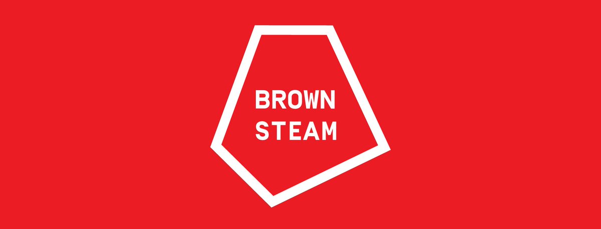 Brown STEAM leadership applications are open! Apply by Friday, Feb. 17th at midnight at steamwith.us/brown/apply!