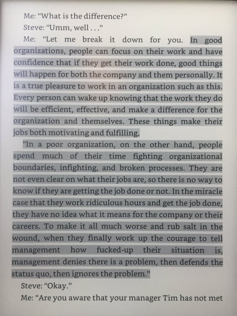 EnriqueGArbues's tweet image. The difference between a good place to work and a bad place to work, by @bhorowitz #THTAHT