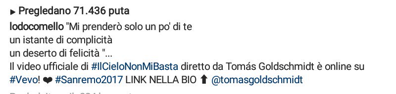 TiniTomlinson2's tweet photo. @lodocomello 

Song is beautiful 😻

#NowSong #lodovicacomello #IlCieloNonMiBasta https://t.co/2Kv3nXEQHi