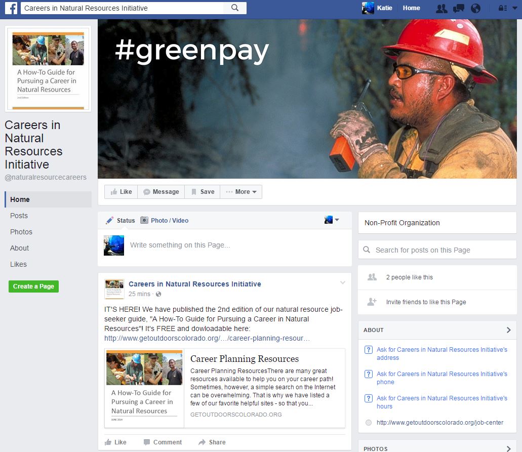 Seasonal jobs are now hiring! Head over to our Careers in Natural Resources FB page for tips, postings, and more! facebook.com/naturalresourc…