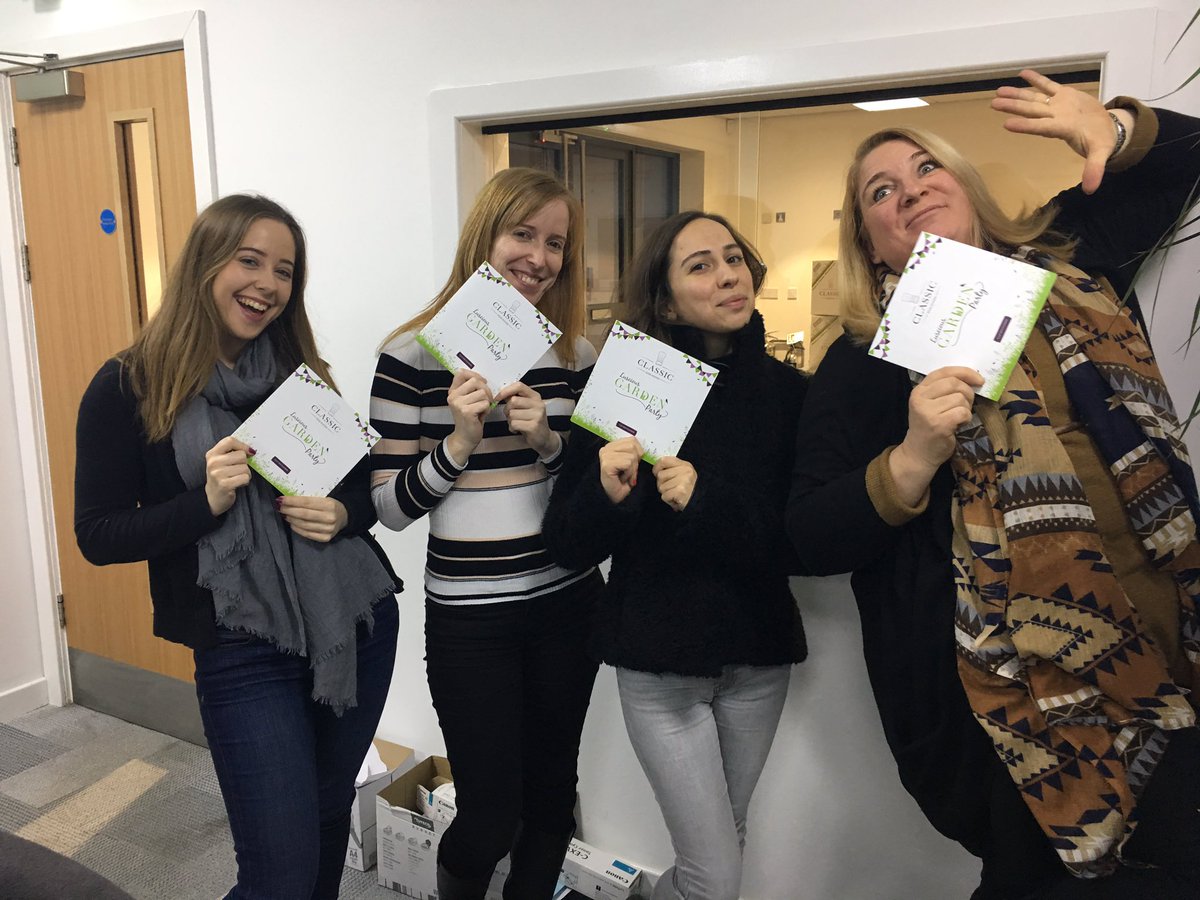 Lee24Adam's tweet photo. @ClassicFineFood @OlivierBATEL  The CFF customer service team are coming #gardenparty #classic10years https://t.co/gDvrKEROYG