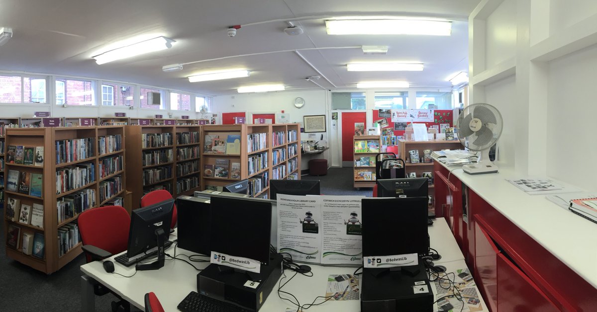 Libraries are more than just books,we have plenty to offer <a href="/BedwasLib/">Bedwas Library</a> #FreeWiFi #readinggroups #computeraccess #familyhistory #lovelibraries