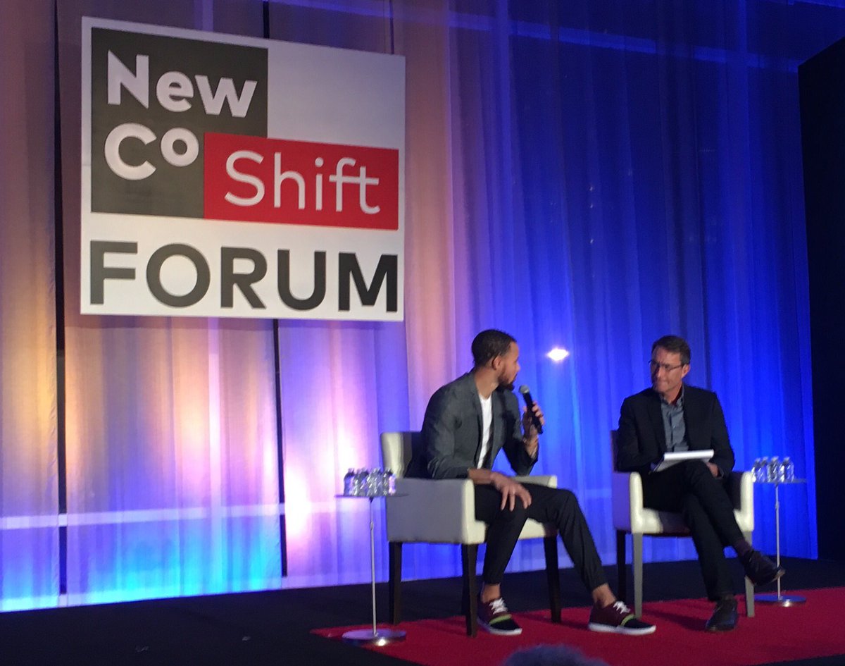 perrysimpson's tweet photo. "Everybody is going to look good if everyone is involved" @johnbattelle interview of @StephenCurry30 #NewCoShift #NewCo https://t.co/6sYyOO9qKn