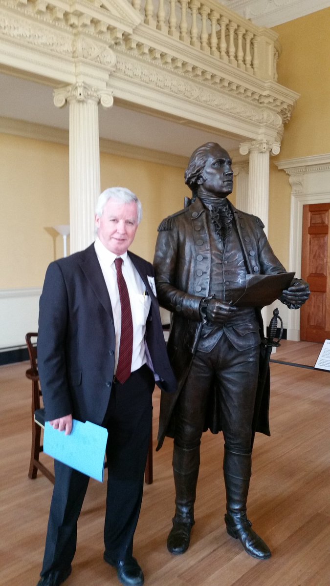 The President of <a href="/MSNAmedia/">MSNA</a> stands next to our first President!