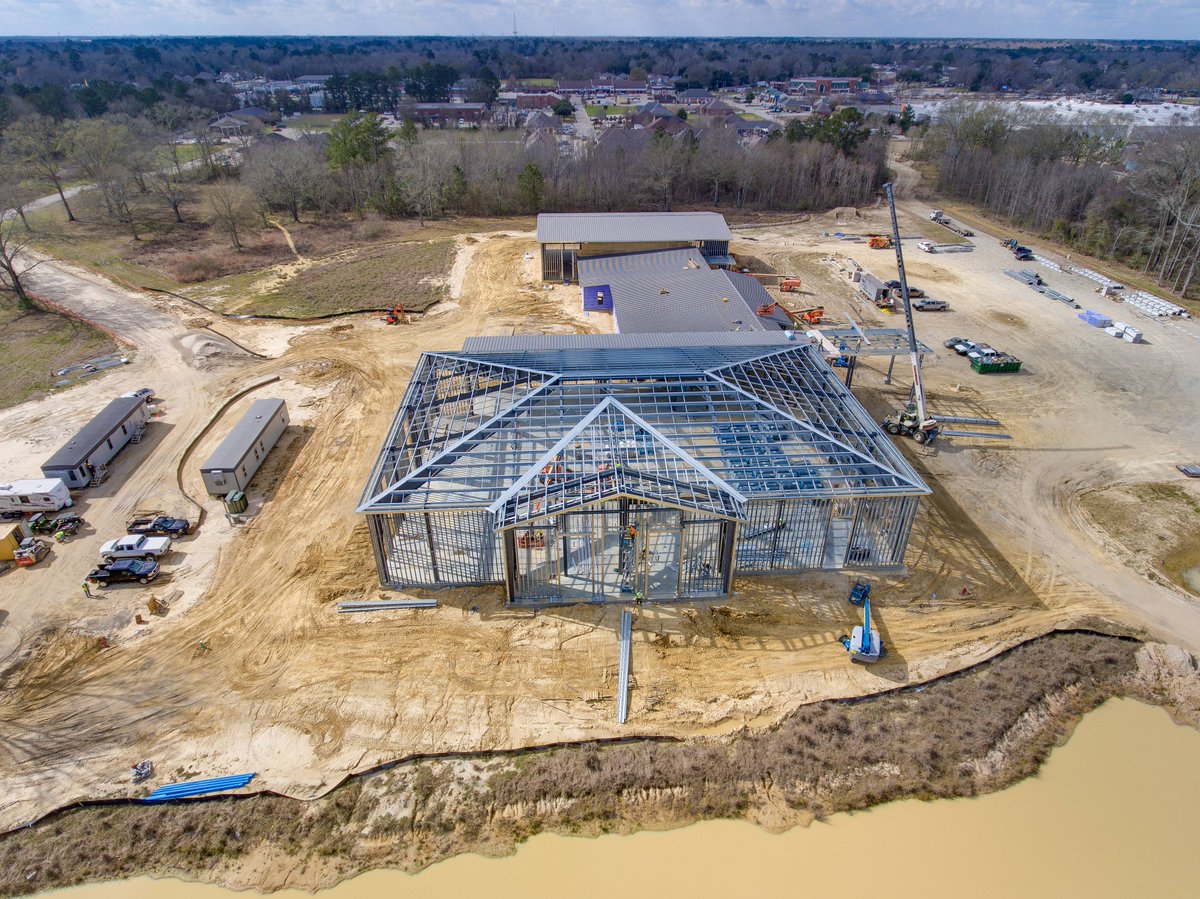 kentdesignbuild's tweet photo. Some great new shots of the @butlerbuildings at FBC Denham Springs. #FBCDenham #KDBfaith #butlerbuildings #geaux_media https://t.co/DTGkaKK2gQ