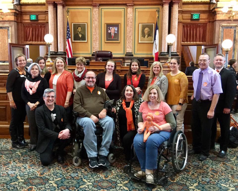 sternsteffany's tweet photo. Iowa State Action Day was a smashing success! #msactivist https://t.co/dBELvwb4Zr