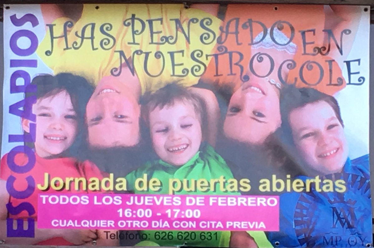 EscolapMonforte's tweet photo. Ven a conocernos!!! https://t.co/VAnVTB922e