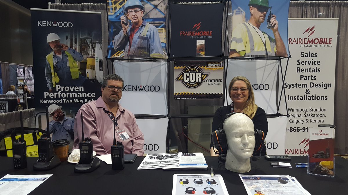 CSAM_Manitoba's tweet photo. Thank you @PrairieMobile for helping workers stay connected at #CSAMSafetyConference https://t.co/prFNazf6E5