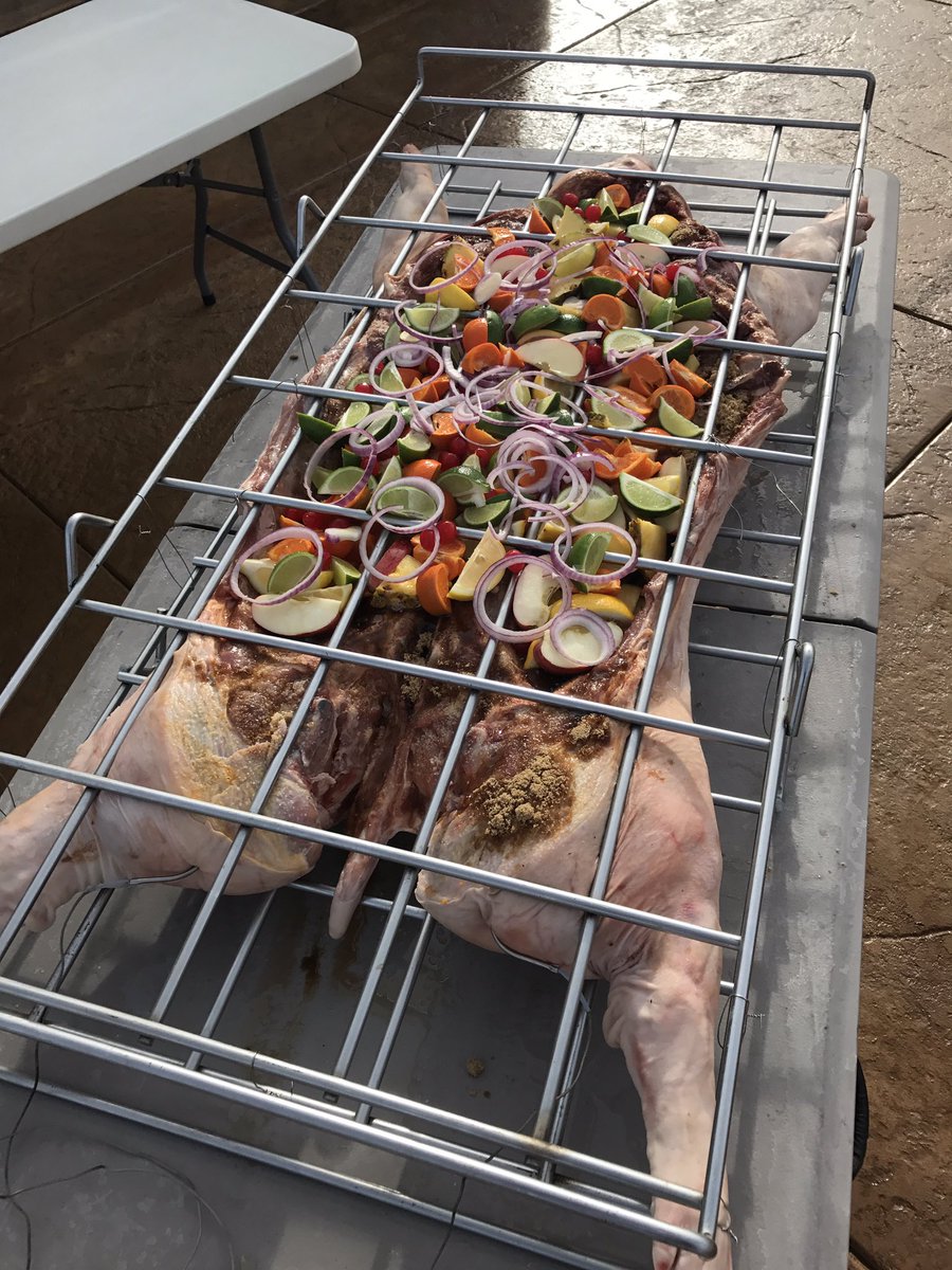 RobBarats's tweet image. Super bowl pig 👍