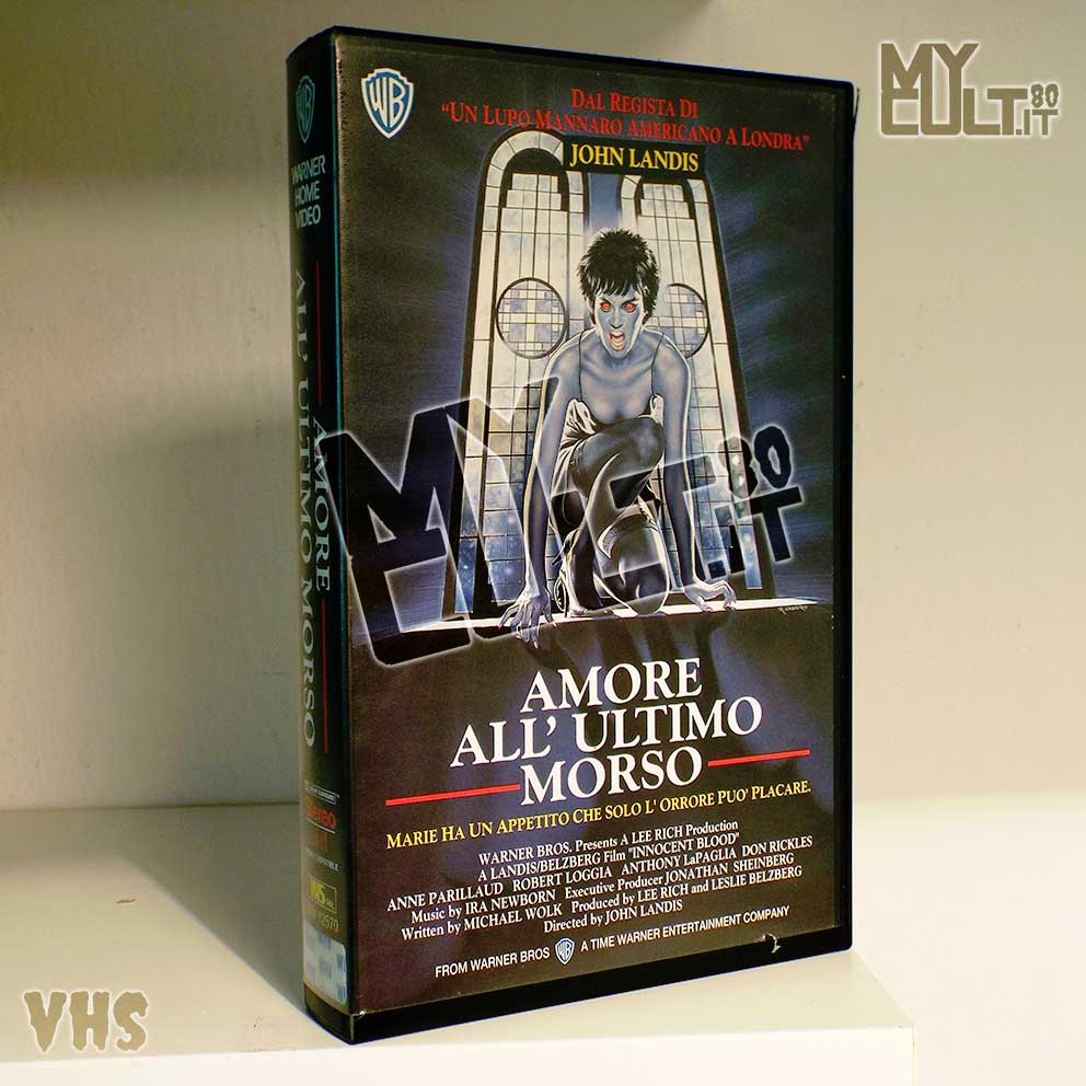 Mycult's tweet photo. Vhs a volte ritornano! "Amore all'ultimo morso" 1992
(Aka Innocent Blood) by#JohnLandis
trailer: https://t.co/xcKmlmCsPk https://t.co/7XJEcDZupw