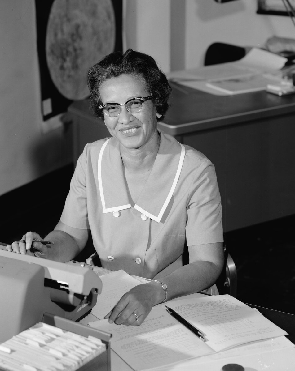 Can't get enough of #HiddenFigures? Read Katherine Johnson's bio with Ss: newse.la/2kmDWib #BlackHistoryMonth