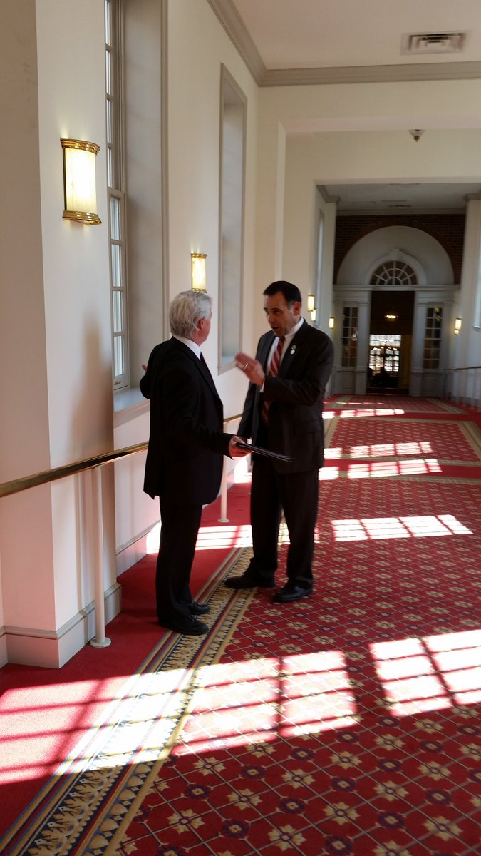 Meeting with a delegate in Annapolis <a href="/MSNAmedia/">MSNA</a>