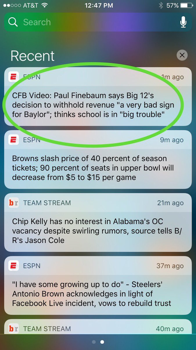 Given his track record, this actually provides some relief.