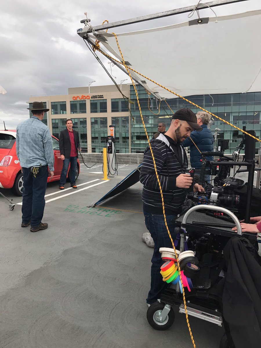 Another fun video shoot <a href="/ArubaNetworks/">arubanetworks</a> starring <a href="/arrsquared/">Rick Reid</a> Check it out at Atmosphere in Nashville! #ATM17