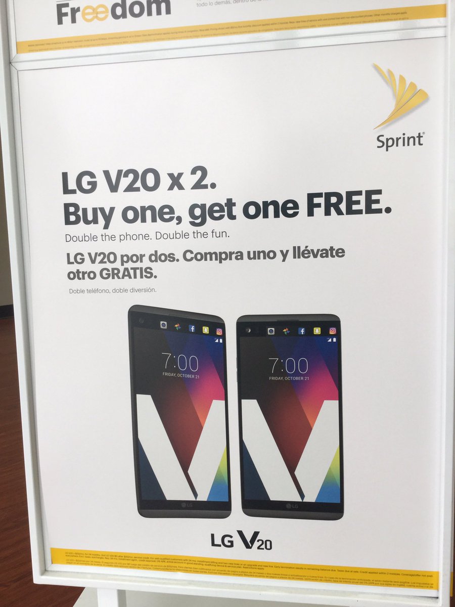 Lg V20 !! Buy one get one free!!!