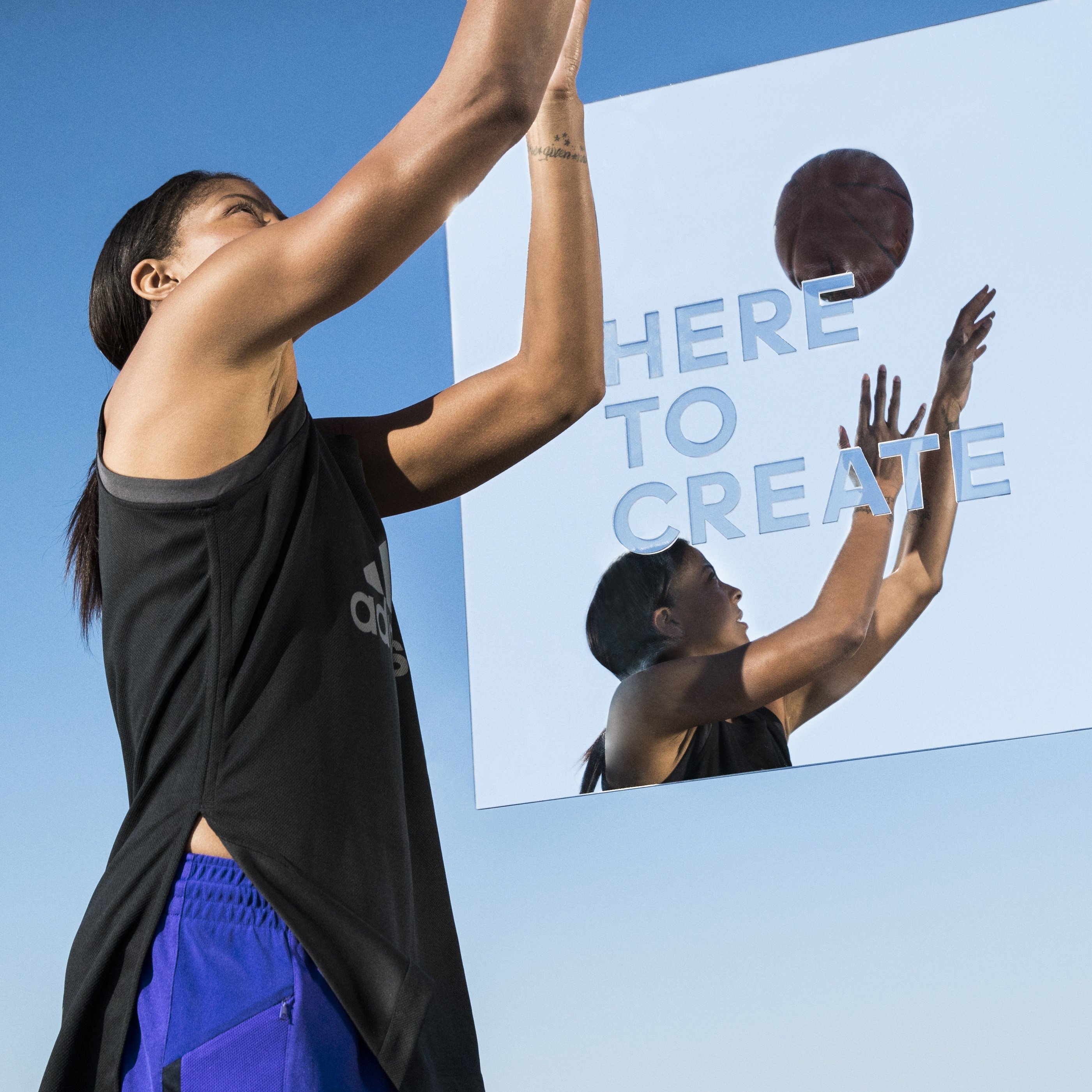 Candace Parker on Twitter: "Creativity makes the difference my game. I'm #heretocreate @adidas https://t.co/l4xnnb870m" / Twitter