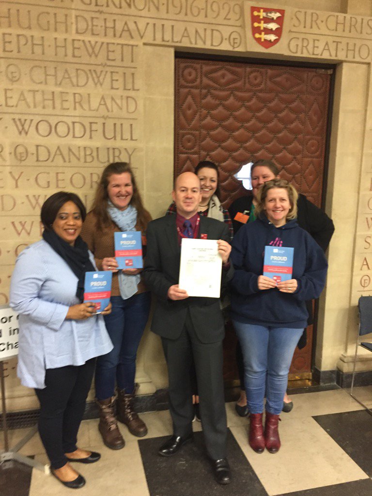 Local community nurses with Rcn rep@AlexWatts12A at HOSC meeting at ECC Chelmsford <a href="/RCNEastern/">RCN Eastern</a> <a href="/theRCN/">The RCN</a>