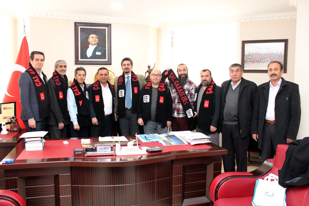 Çal Belediye Başkanı Sayın Fethi Akcan'a misafirperverliği için çok teşekkür ederiz.