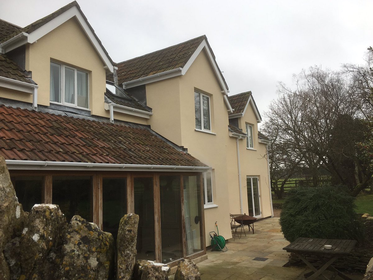 PolarRendering's tweet photo. Now the scaffold is down on the Cotswold project I was able to grab a couple of photos @KRendRenders @bennusprayer https://t.co/mYFnDM3lnX