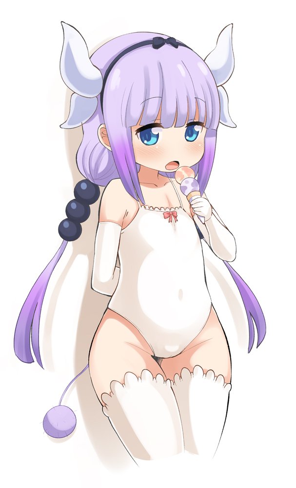 カンナちゃんのIV撮影 #メイドラゴン 