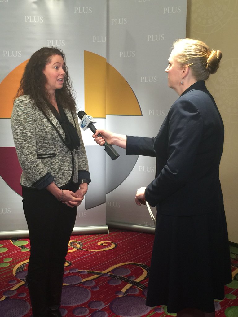 AMBestCo's tweet photo. Laura Coppola, North American head of management liability for @Allianz gives an overview of the state of the D&O market. #PLUS2017 @PLUS_HQ https://t.co/aZ7txC7i86