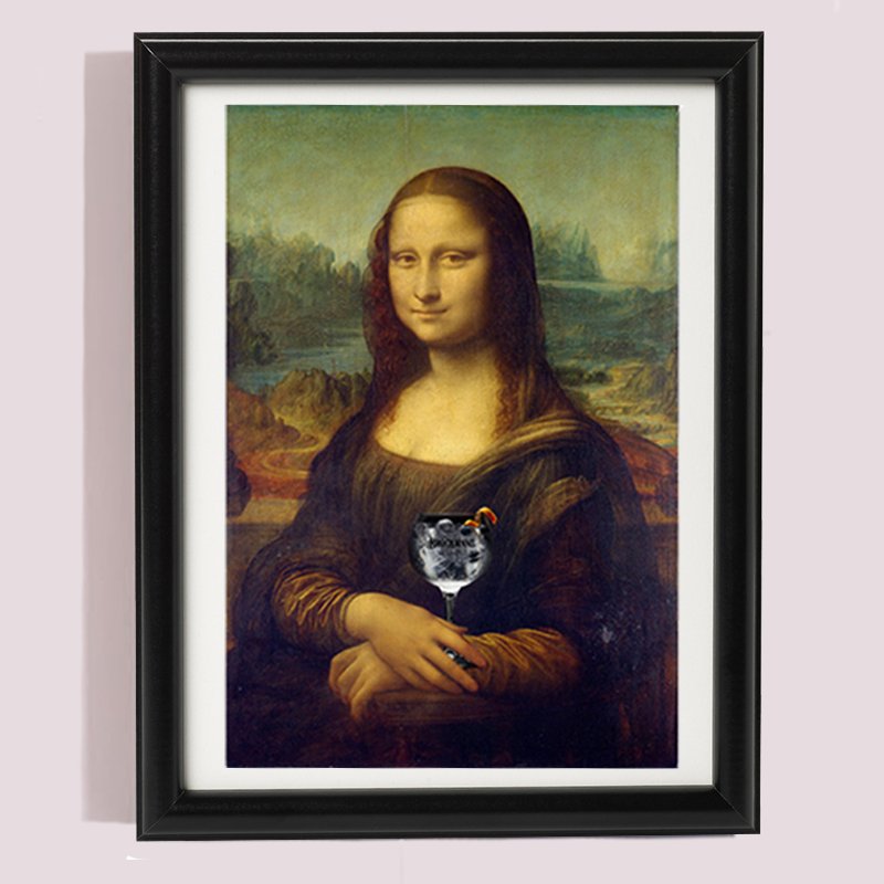 A rare outtake from Lisa Gherardini’s infamous 1503 photoshoot. She loved Brockmans. Note the blueberries &amp; grapefruit. A true professional.