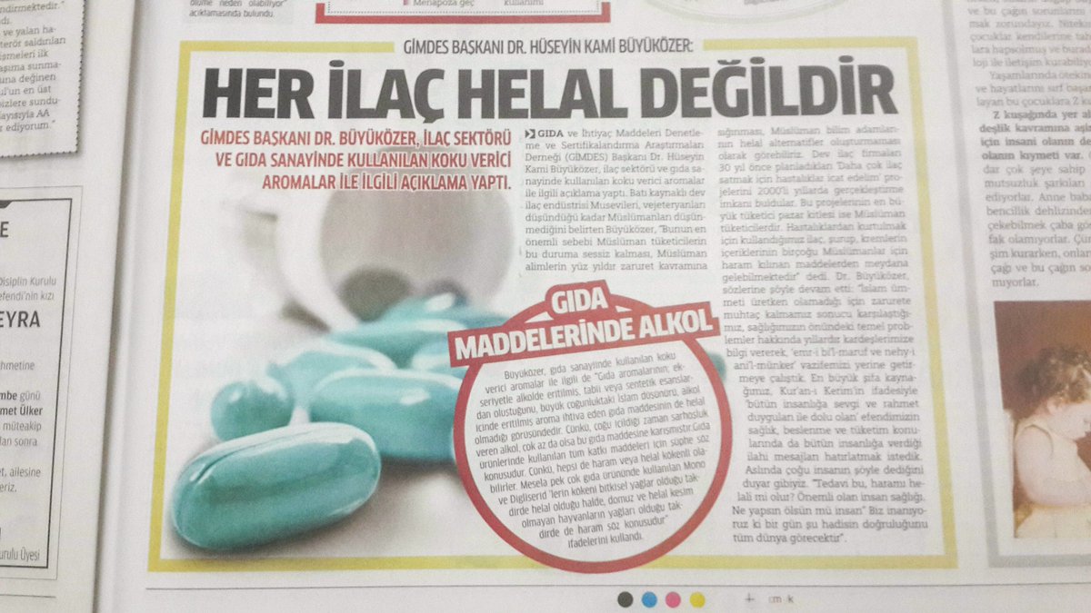 <a href="/DIBMehmetGormez/">Mehmet Görmez</a> 
<a href="/tcbestepe/">T.C. Cumhurbaşkanlığı</a> <a href="/saglikbakanligi/">T.C. Sağlık Bakanlığı</a> #helaltayyibilaç