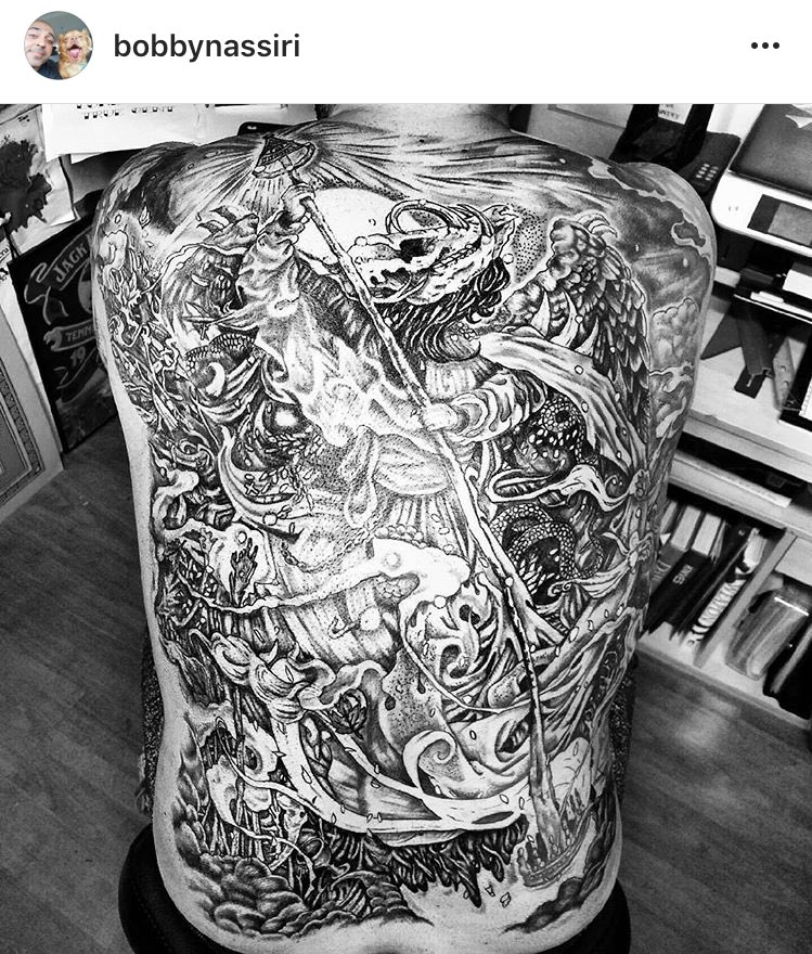 Unearthofficial's tweet photo. Many props to our man @bobbynassiri for the best #unearthtattoo of all time. #watchersofrule #unearth #richeybeckett https://t.co/3tygsAiCVd