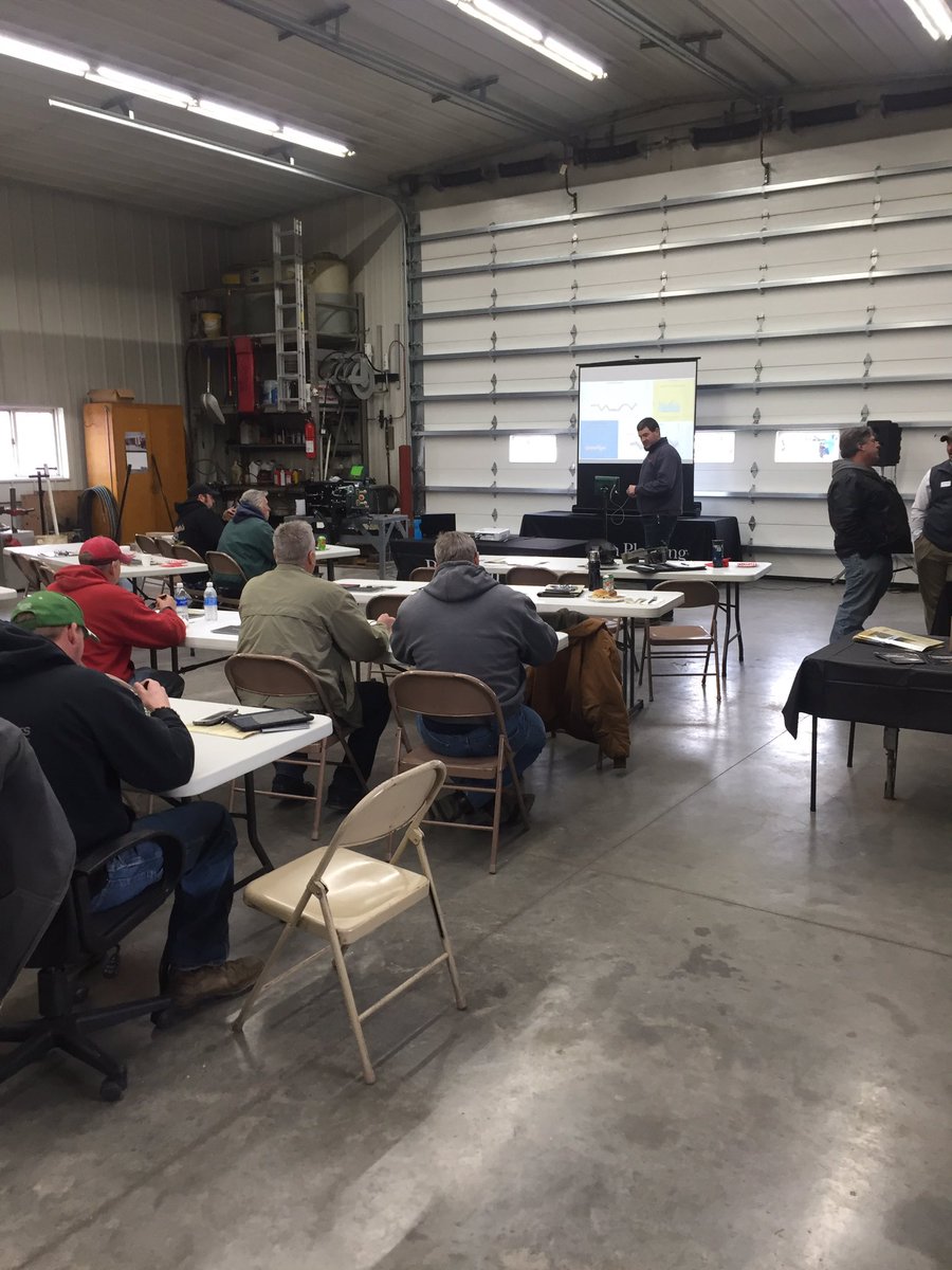 baeragsolutions's tweet photo. Great turn out for spring planter meeting our @MyWayRTK partner Olson Precision Planting and @PrecisionBaker https://t.co/EQvTTzmWKw